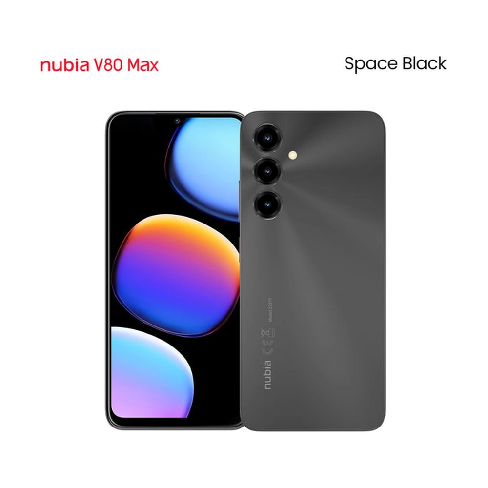 Gambar ilustrasi Nubia V80 Max. Bukan foto unit toko.
